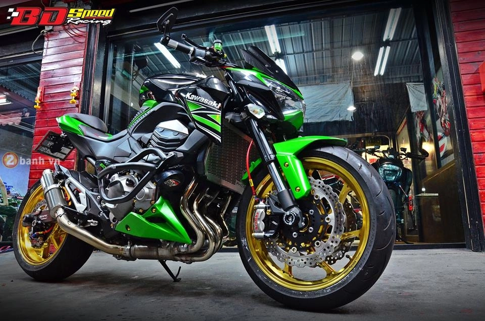 Kawasaki z800 độ đồ chơi hàng hiệu đầy hấp dẫn