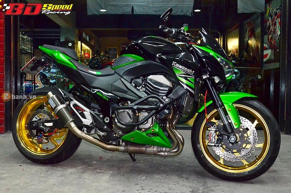 Kawasaki z800 độ đồ chơi hàng hiệu đầy hấp dẫn