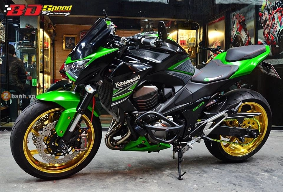 Kawasaki z800 độ đồ chơi hàng hiệu đầy hấp dẫn