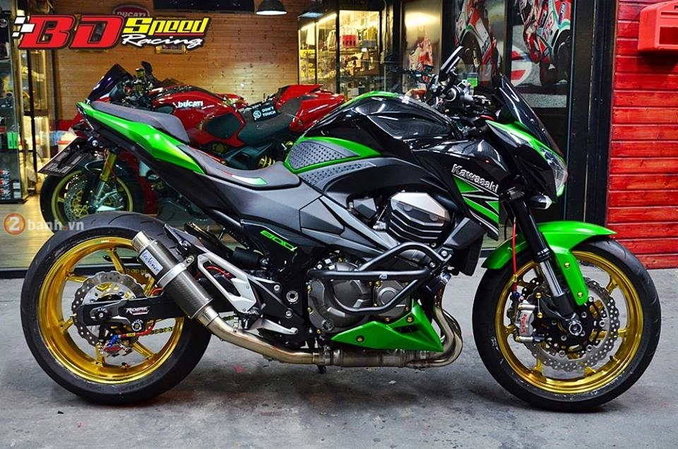 Kawasaki z800 độ đồ chơi hàng hiệu đầy hấp dẫn