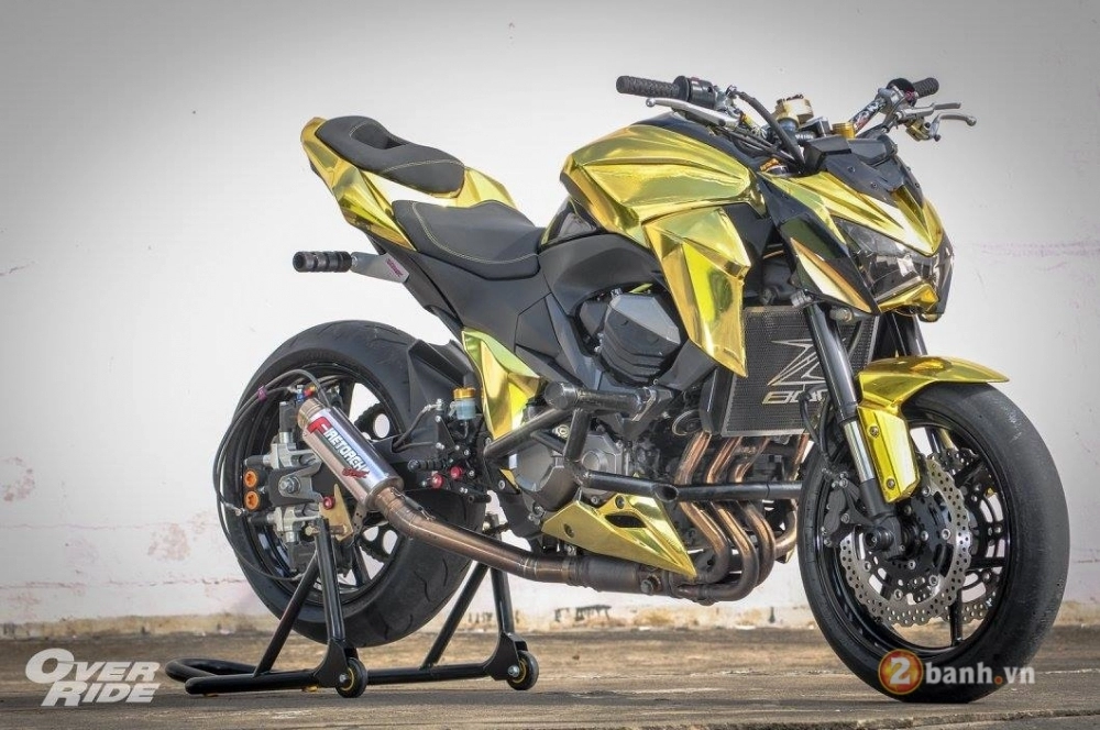 Kawasaki z800 độ siêu ngầu đậm chất stunter