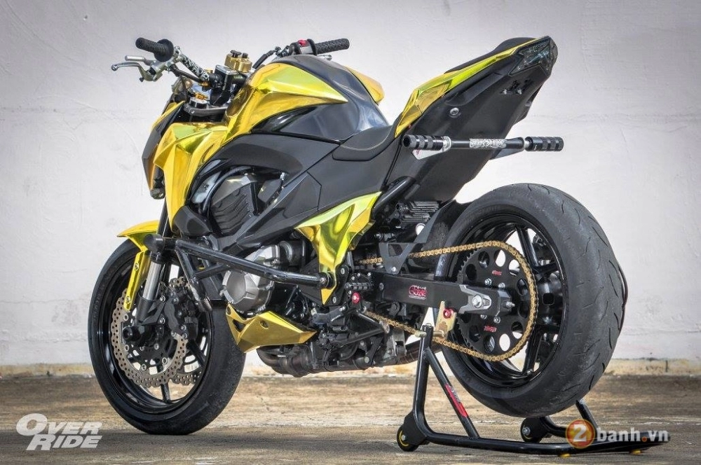 Kawasaki z800 độ siêu ngầu đậm chất stunter