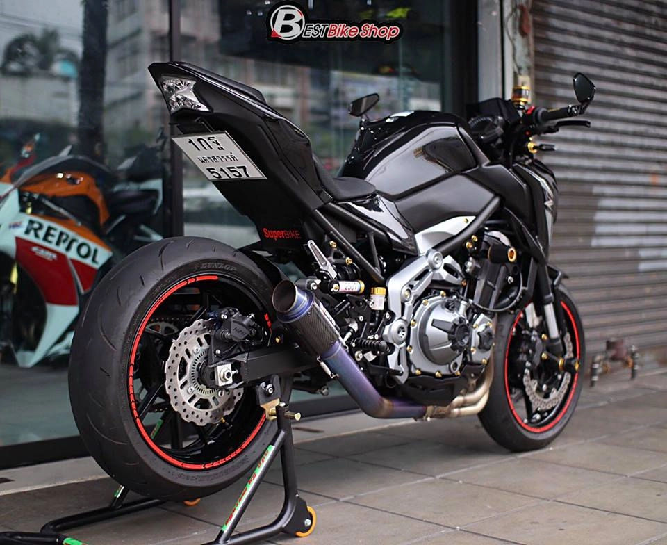 Kawasaki z900 - nakedbike phô diễn trang bị công nghệ tối tân