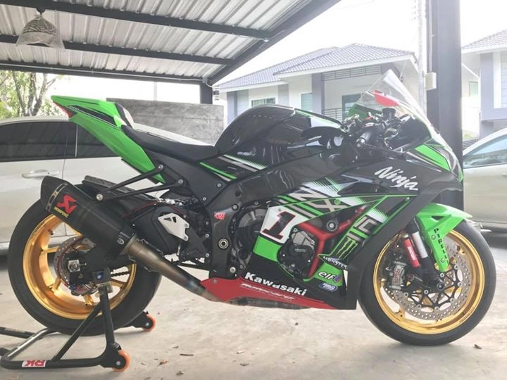 Kawasaki zx-10r bản độ bức phá đầy chất chơi