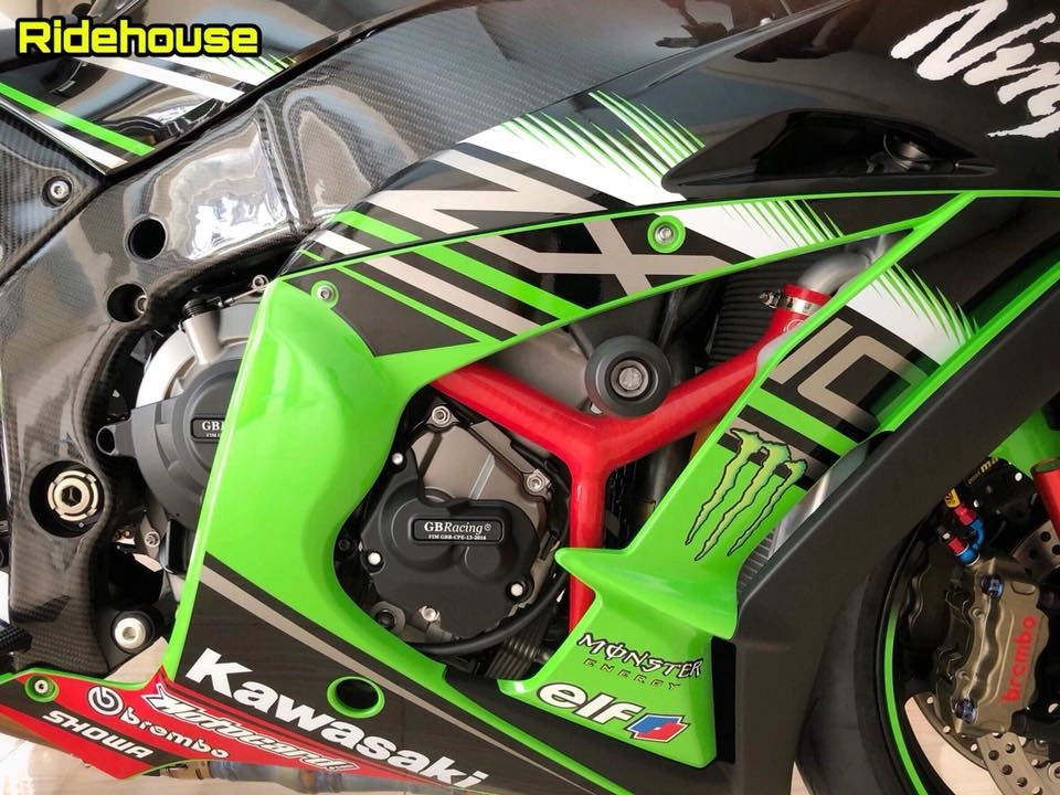 Kawasaki zx-10r bản độ đơn giản cực chất của biker thái