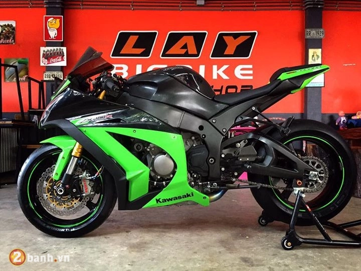 Kawasaki zx-10r bản nâng cấp nhẹ nhưng đầy uy lực