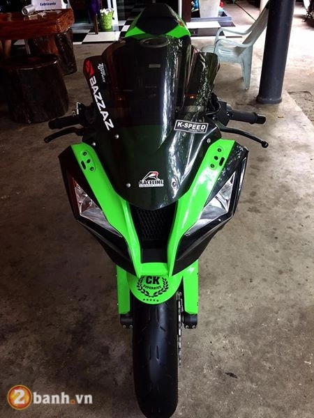 Kawasaki zx-10r bản nâng cấp nhẹ nhưng đầy uy lực