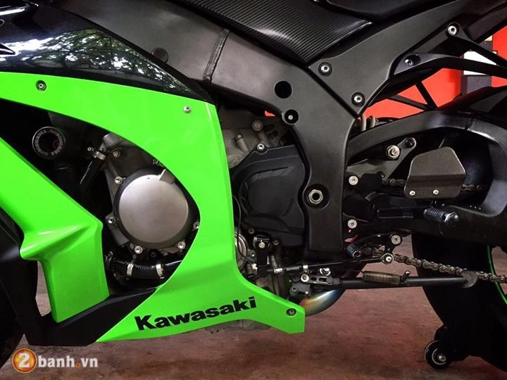 Kawasaki zx-10r bản nâng cấp nhẹ nhưng đầy uy lực