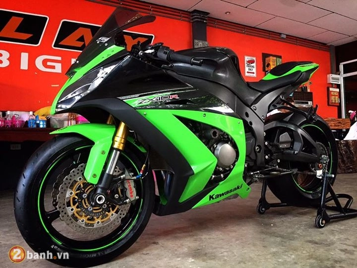 Kawasaki zx-10r bản nâng cấp nhẹ nhưng đầy uy lực