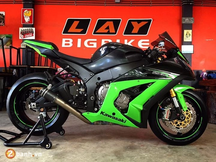 Kawasaki zx-10r bản nâng cấp nhẹ nhưng đầy uy lực