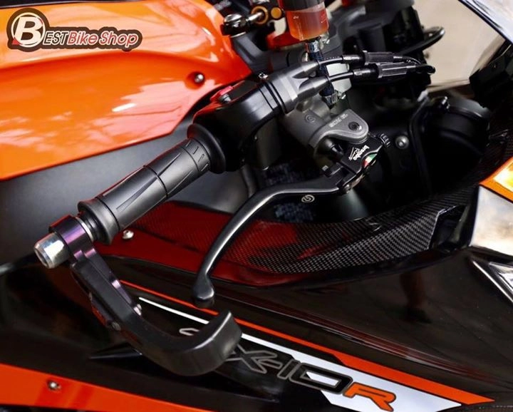 Kawasaki zx 10r cứng cáp trong bản độ cam đen