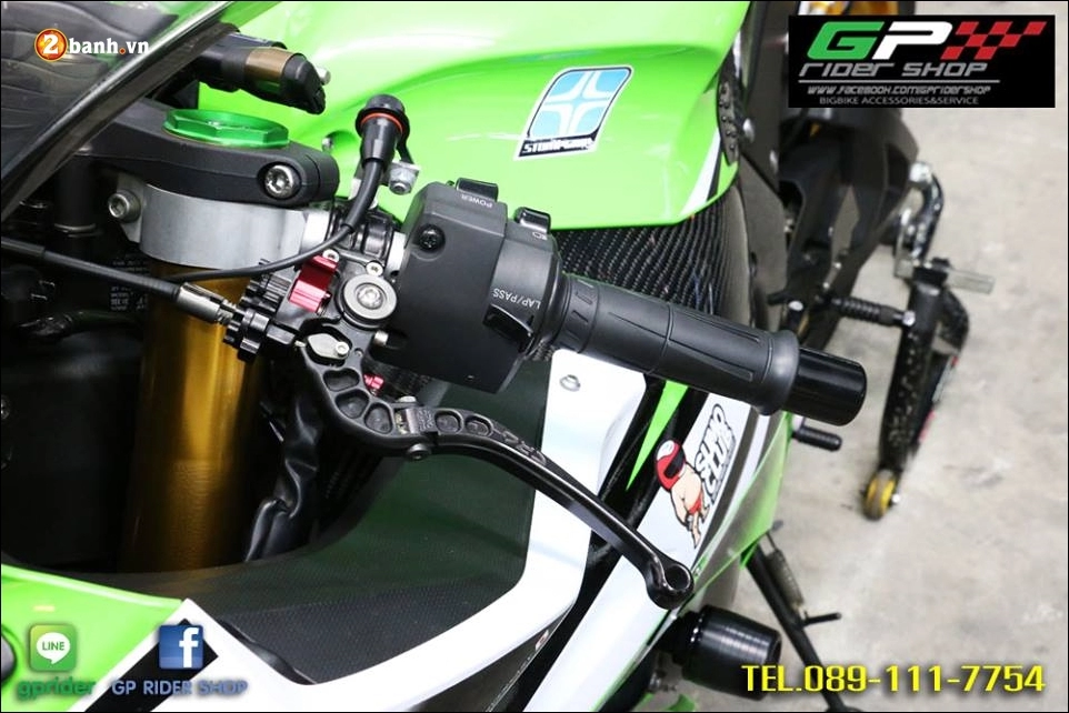 Kawasaki zx-10r độ hoàn thiện đầy mê hoặc cùng option khủng