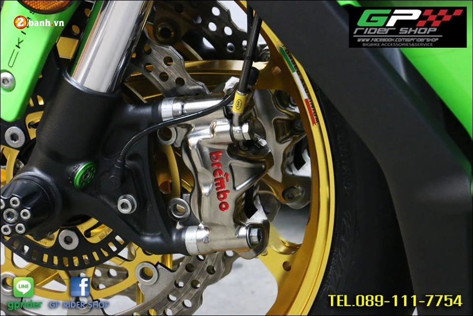 Kawasaki zx-10r độ hoàn thiện đầy mê hoặc cùng option khủng