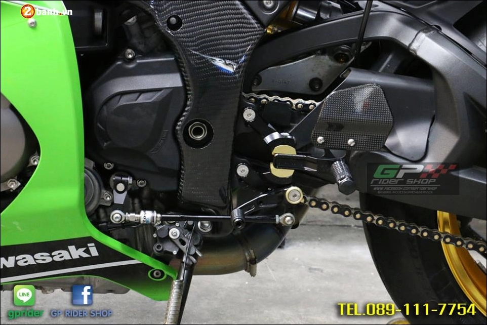 Kawasaki zx-10r độ hoàn thiện đầy mê hoặc cùng option khủng