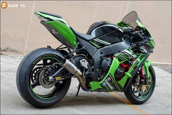 Kawasaki zx-10r sportbike sinh ra để chinh phục những đường đua