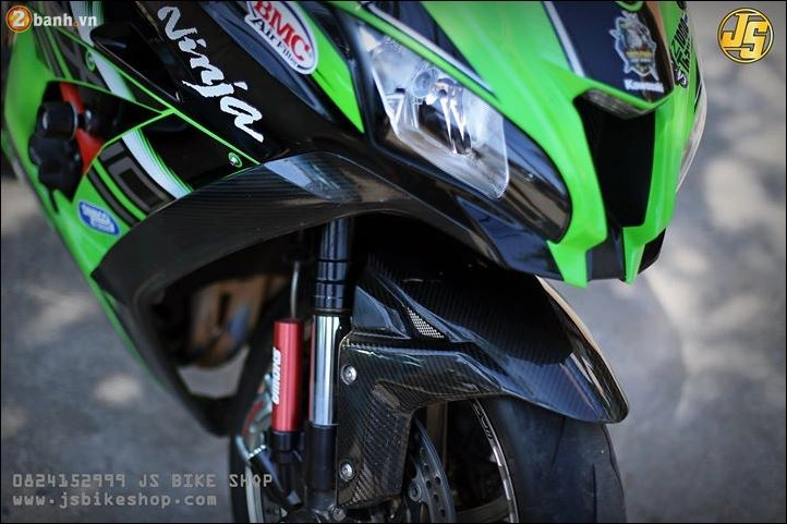 Kawasaki zx-10r sửa đổi nhẹ nhàng đầy tinh tế từ dàn chân marchesini