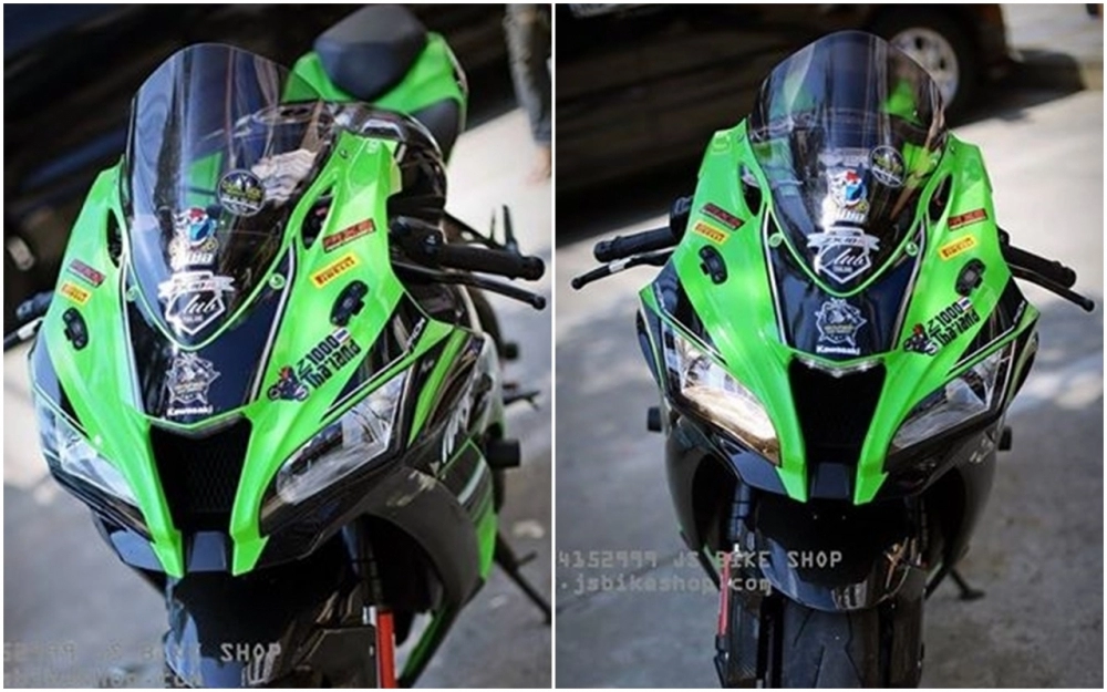 Kawasaki zx-10r sửa đổi nhẹ nhàng đầy tinh tế từ dàn chân marchesini