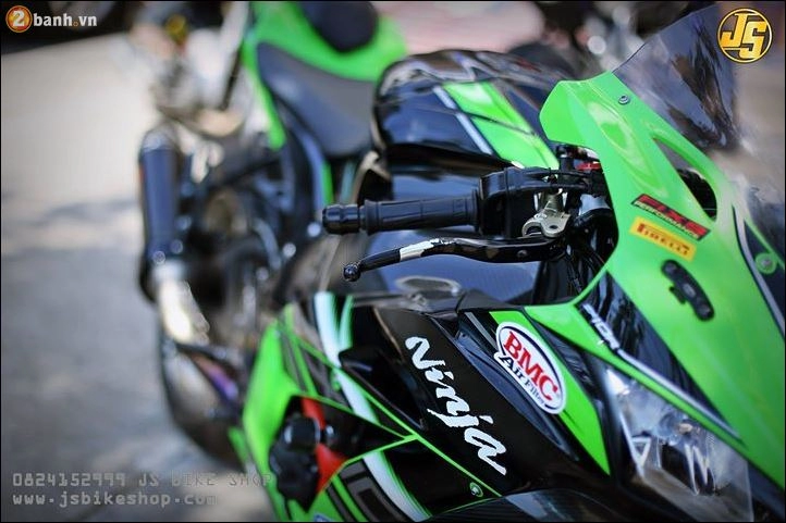 Kawasaki zx-10r sửa đổi nhẹ nhàng đầy tinh tế từ dàn chân marchesini