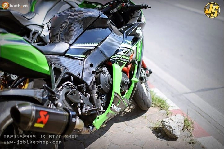 Kawasaki zx-10r sửa đổi nhẹ nhàng đầy tinh tế từ dàn chân marchesini