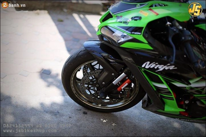 Kawasaki zx-10r sửa đổi nhẹ nhàng đầy tinh tế từ dàn chân marchesini