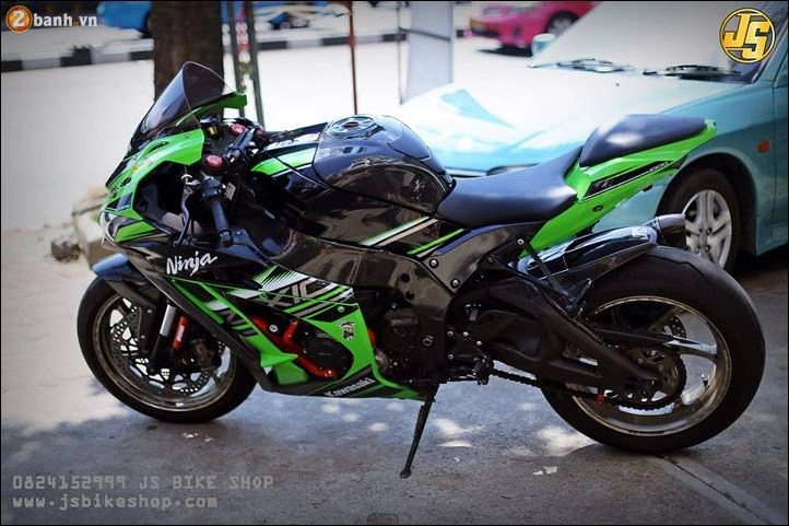 Kawasaki zx-10r sửa đổi nhẹ nhàng đầy tinh tế từ dàn chân marchesini