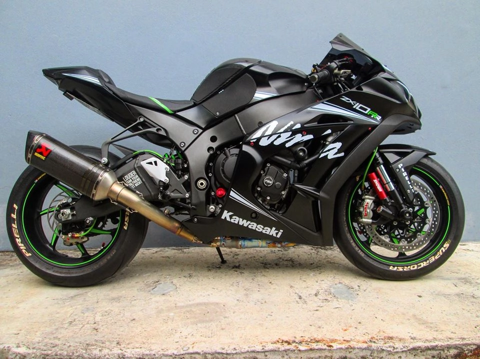 Kawasaki zx-10rr limited vẻ đẹp tuyệt sắc từ phong cách winter test