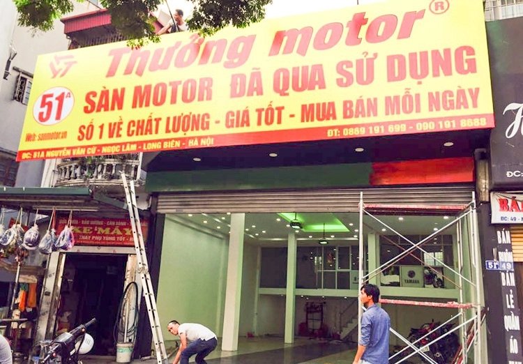 Khai trương sàn motor qua sử dụng tại hà nội ưu đãi vàng giảm 10 cho phụ tùng và linh kiện