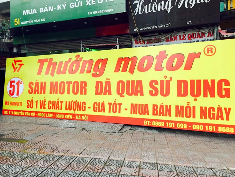 Khai trương sàn motor qua sử dụng tại hà nội ưu đãi vàng giảm 10 cho phụ tùng và linh kiện