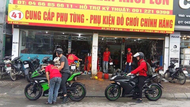 Khai trương sàn motor qua sử dụng tại hà nội ưu đãi vàng giảm 10 cho phụ tùng và linh kiện