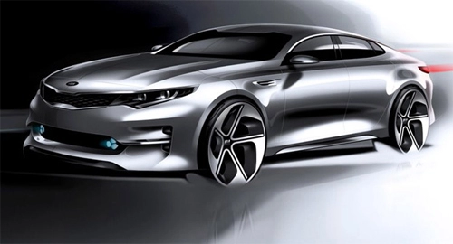  kia optima 2016 lần đầu lộ thiết kế 