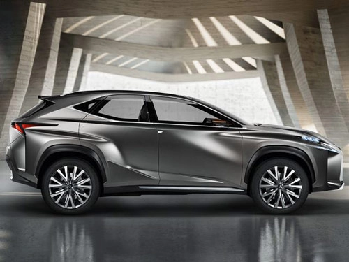 Lexus nf-nx lột xác về phong cách