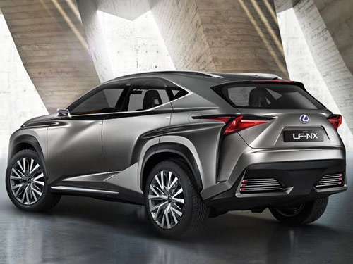 Lexus nf-nx lột xác về phong cách