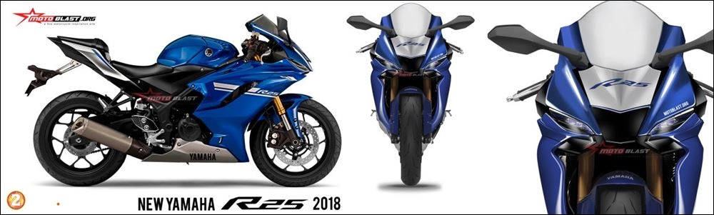 Liệu rằng yamaha r25 sẽ có sự thay đổi trong năm 2018 như những gì được thấy 