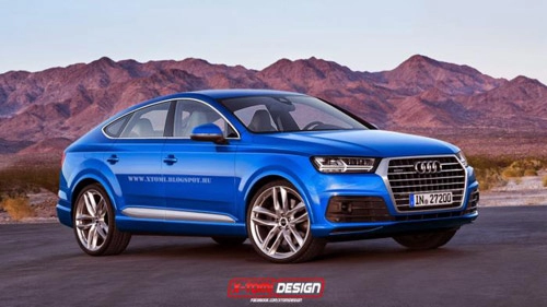 Lộ audi q8 đối thủ của x6 và gle coupe