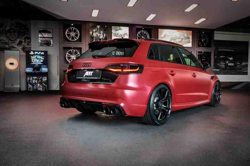 Lộ chi tiết audi rs3 sportback phiên bản độ mới của abt sportsline