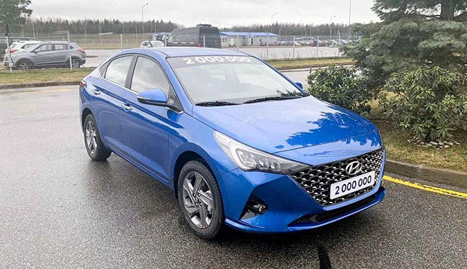 Lộ diện phiên bản nâng cấp hyundai accent 2020