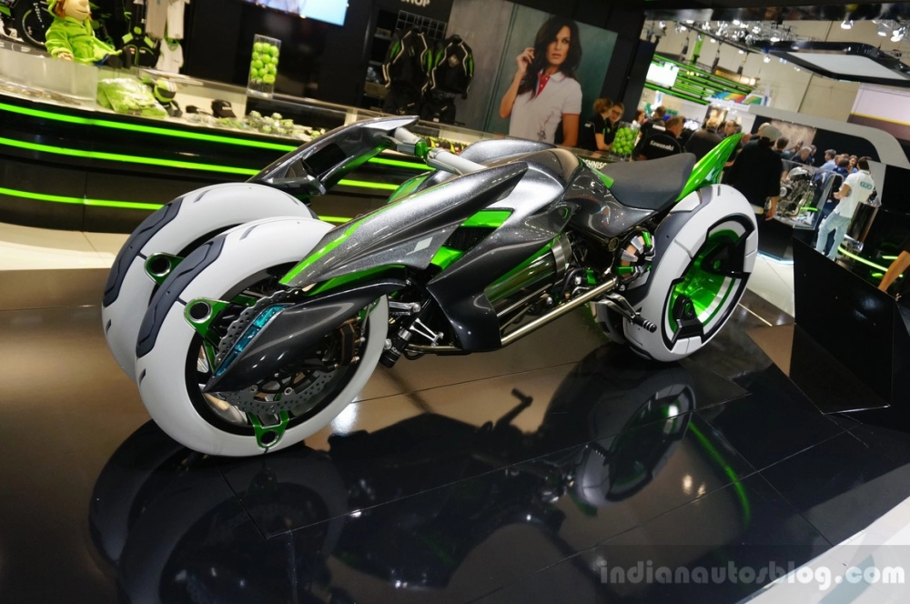 Lộ diện trailer video về bản kawasaki concept j - mẫu xe điện tương lai