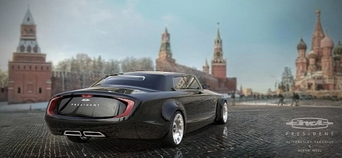  lộ diện xe limousine mới của tổng thống nga putin 