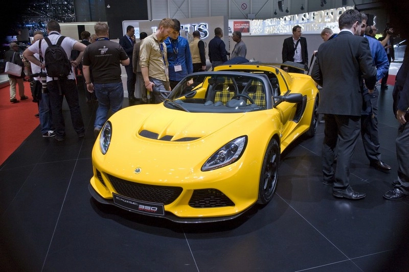 Lotus exige sport 350 roadster lộ diện tại geneva