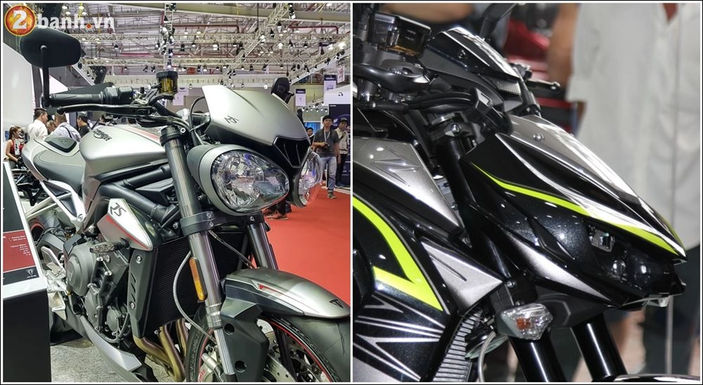 Lựa chọn nào giữa triumph street triple rs và kawasaki z1000 với 430 triệu đồng