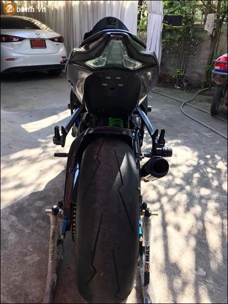 Mãn nhãn với siêu phẩm kawasaki zx-10r độ full carbon fiber