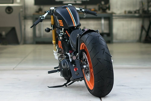 Mê mẩn xế độ 2001 harley davidson sportster-dp customs