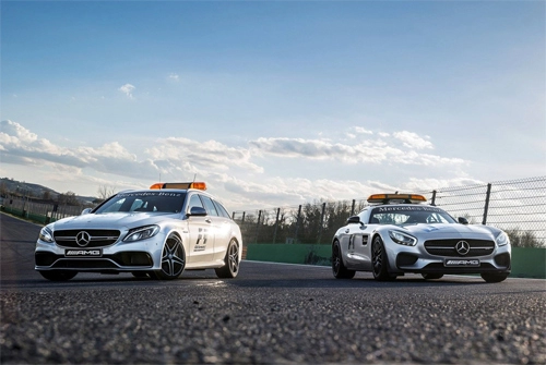  mercedes amg gt s dẫn đoàn ở f1 