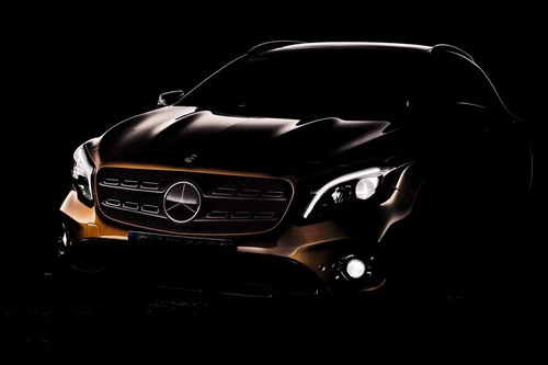 Mercedes-benz gla 2017 hé lộ thiết kế mới