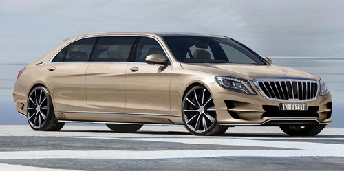 Mercedes-benz s-class xxl bọc thép đẹp mê mẩn