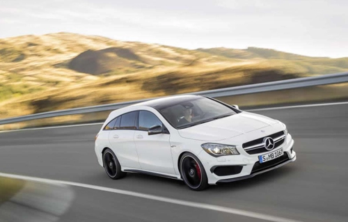  mercedes cla 45 amg shooting brake ra mắt 