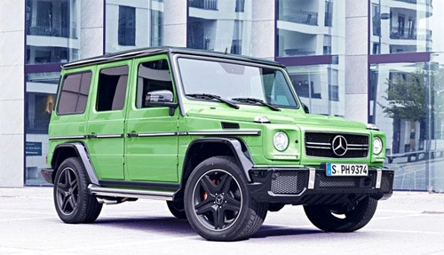  mercedes g-class sặc sỡ 