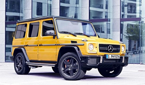  mercedes g-class sặc sỡ 