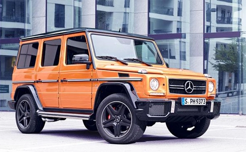  mercedes g-class sặc sỡ 