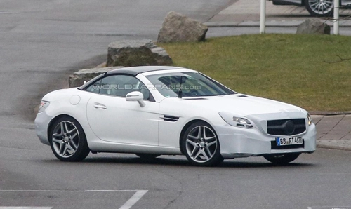  mercedes slc - kẻ thay thế slk lộ diện 